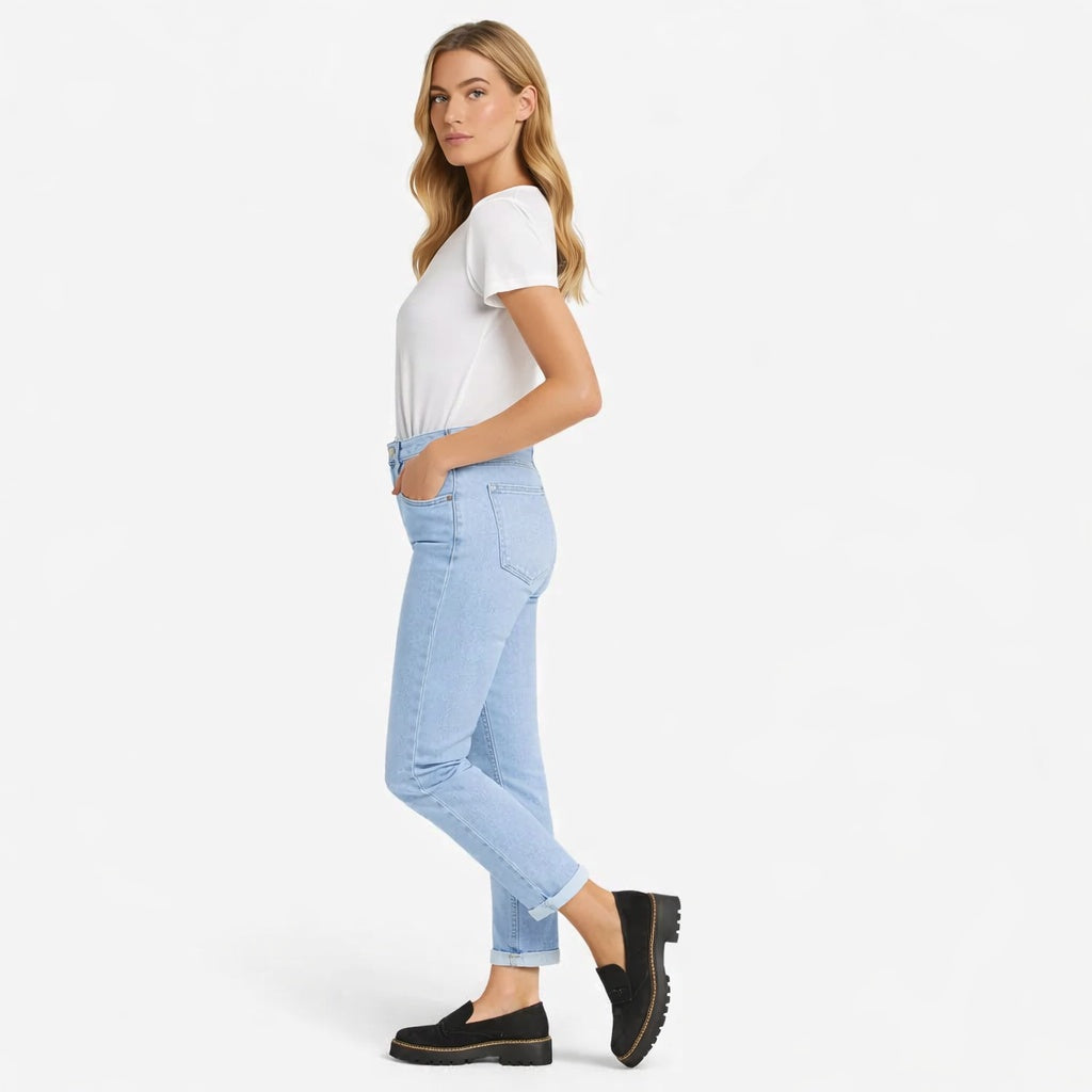 Salomé | Mocassin Plateforme Femme Daim Semelle Crantée