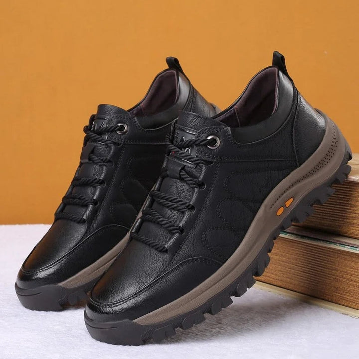 Théo | Chaussure Homme Cuir à Lacets Semelle Crantée