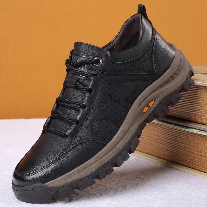 Théo | Chaussure Homme Cuir à Lacets Semelle Crantée