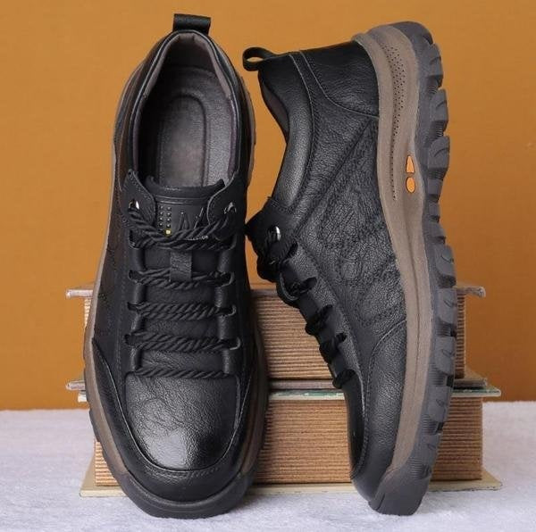 Théo | Chaussure Homme Cuir à Lacets Semelle Crantée