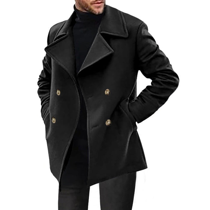 Théo | Manteau Caban Homme Double Boutonnage Laine