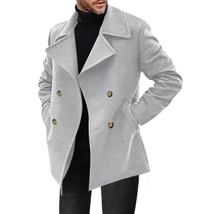 Théo | Manteau Caban Homme Double Boutonnage Laine