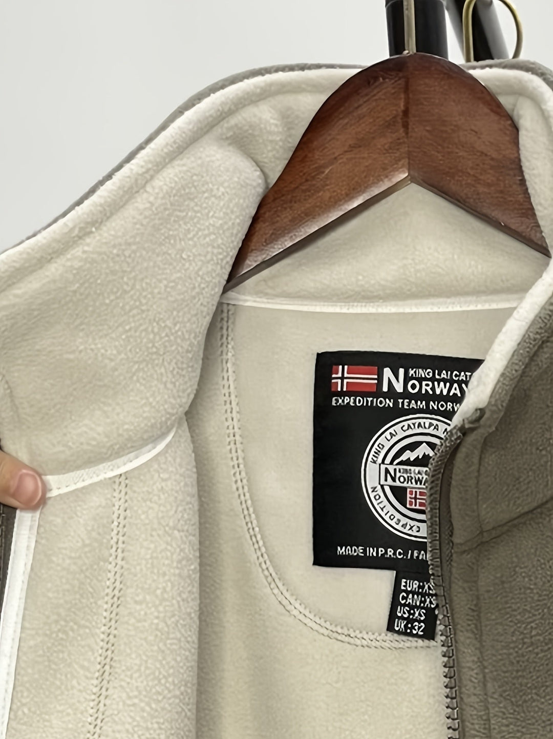 Théo | Veste Polaire Homme Col Montant Zippée Outdoor