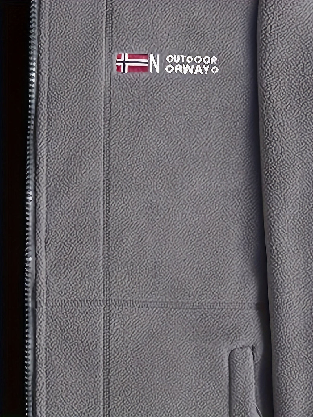 Théo | Veste Polaire Homme Col Montant Zippée Outdoor