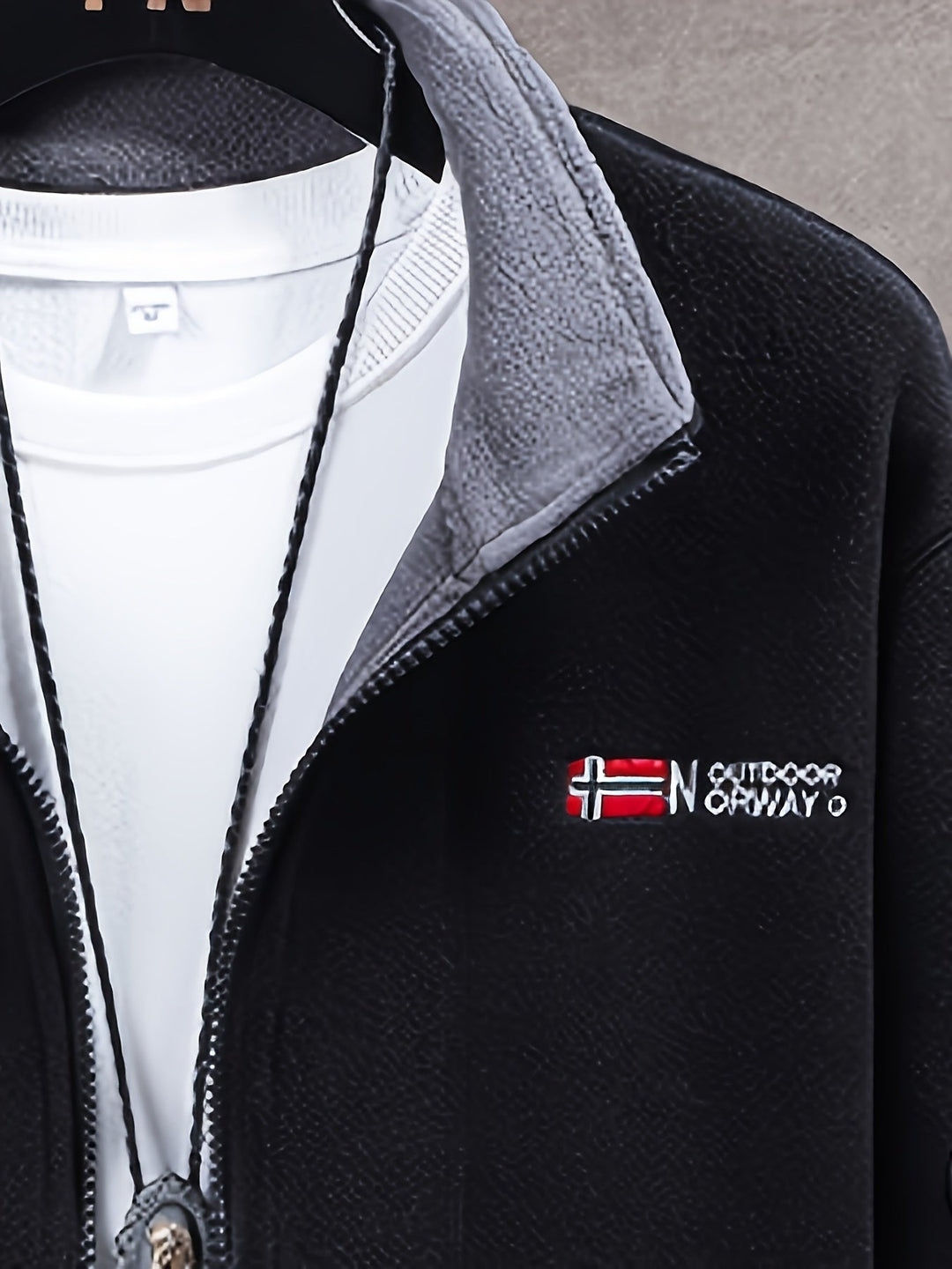 Théo | Veste Polaire Homme Col Montant Zippée Outdoor