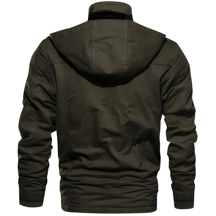Théodore | Blouson Homme Militaire Multi-Poches Doublure Polaire