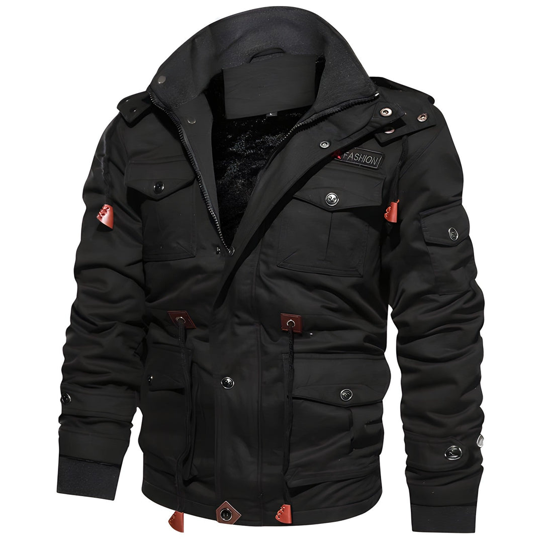 Théodore | Blouson Homme Militaire Multi-Poches Doublure Polaire