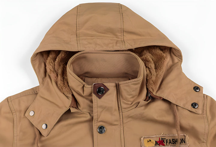Théodore | Blouson Homme Militaire Multi-Poches Doublure Polaire