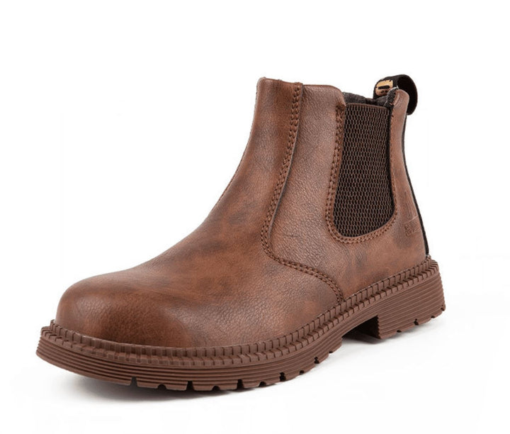 Théodore | Chelsea Boots Homme Cuir Semelle Crantée