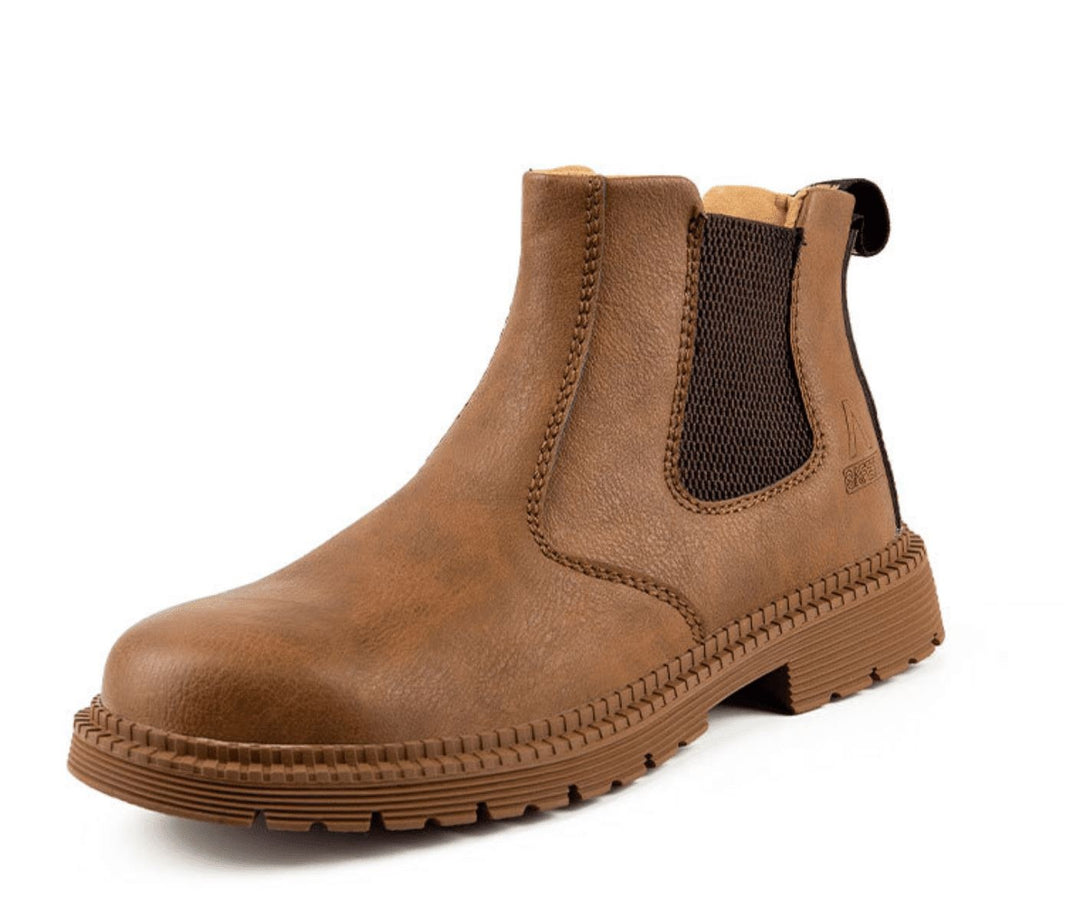 Théodore | Chelsea Boots Homme Cuir Semelle Crantée