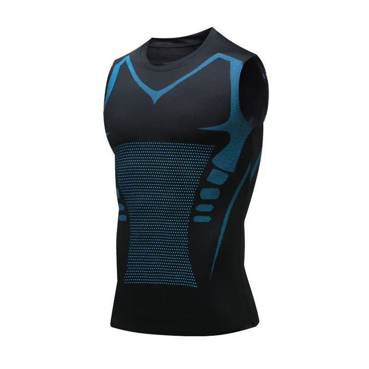Valentin | Gilet Sans Manche Homme Compression Sport Ajusté