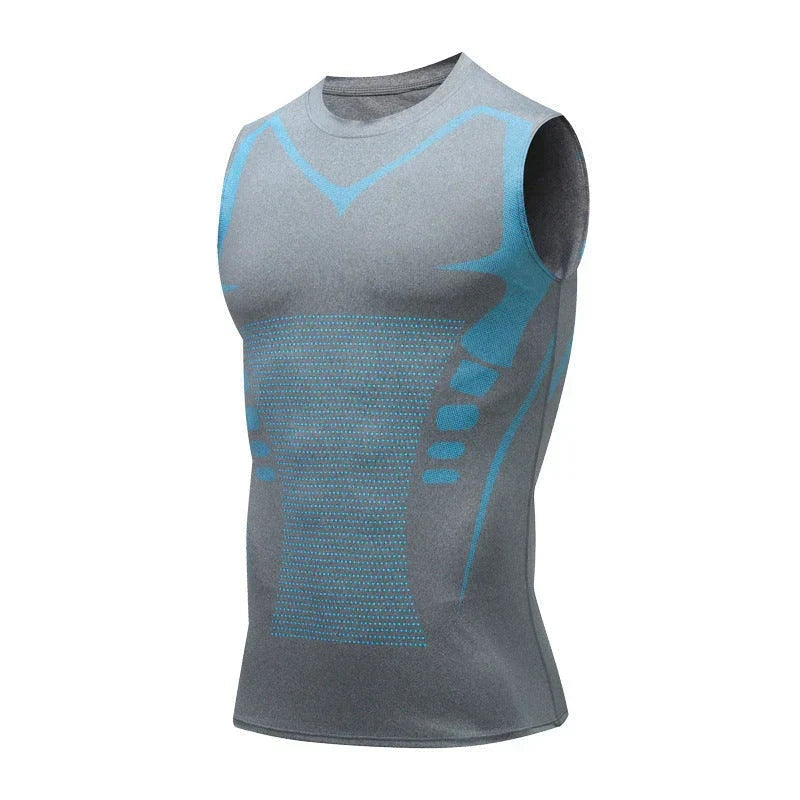 Valentin | Gilet Sans Manche Homme Compression Sport Ajusté