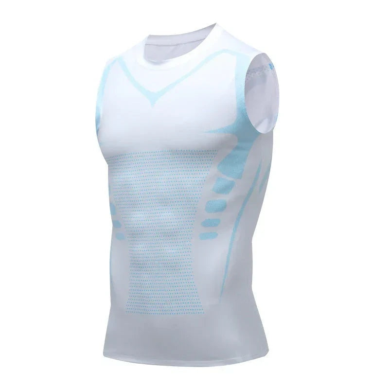 Valentin | Gilet Sans Manche Homme Compression Sport Ajusté
