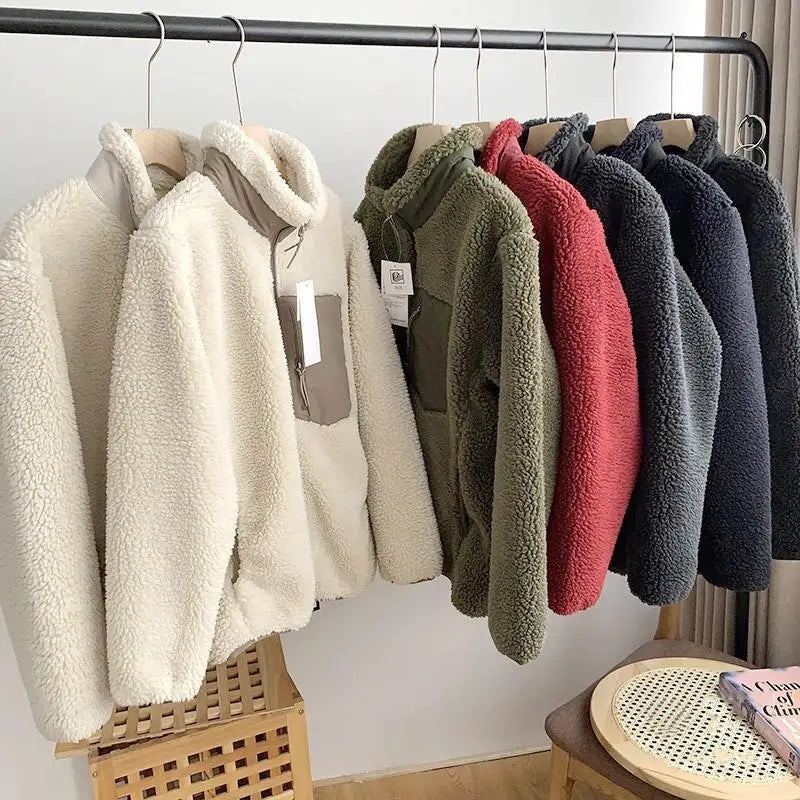 Victoire | Veste Teddy Sherpa Femme Zippée Col Montant